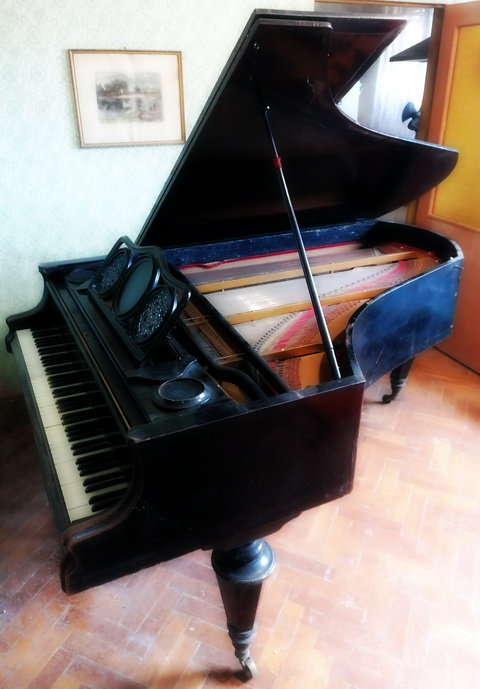 open petrof opus 1631 grand piano Forte 1882
